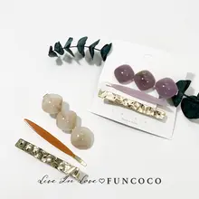 ヘアクリップ レディース アセテート サイド 前髪 シンプル きれいめ 韓流 ヘアアクセサリー