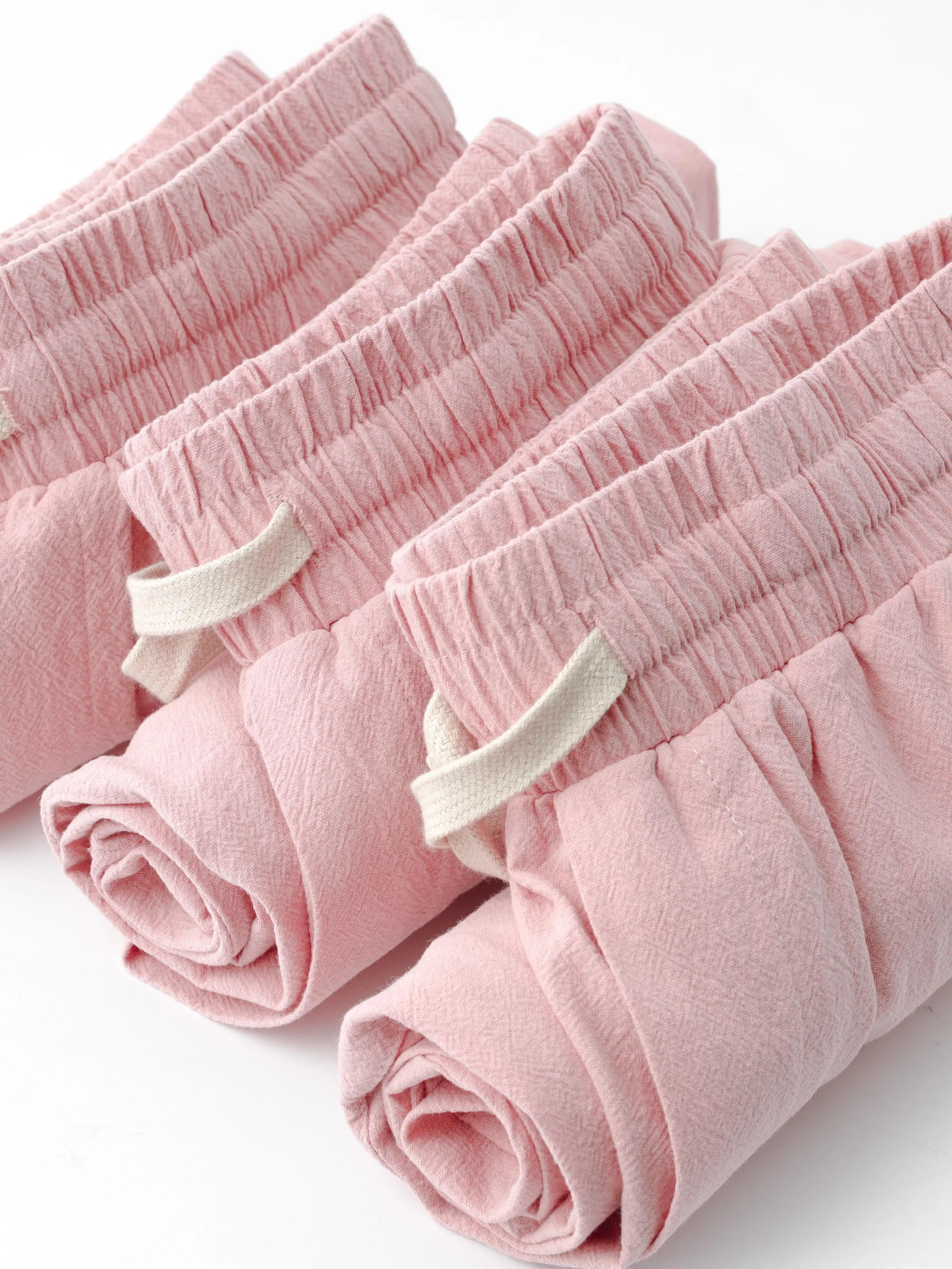 綿混ショーツの快適さ：桜色カジュアルショートパンツの実用性と使用シーン