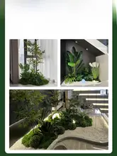 フェイクツリー 植物 インテリア装飾 セット グリーン景観 デコレーション 設置