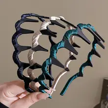 波浪デザイン ヘアバンド【滑り止め・洗顔用・高い位置での装着】