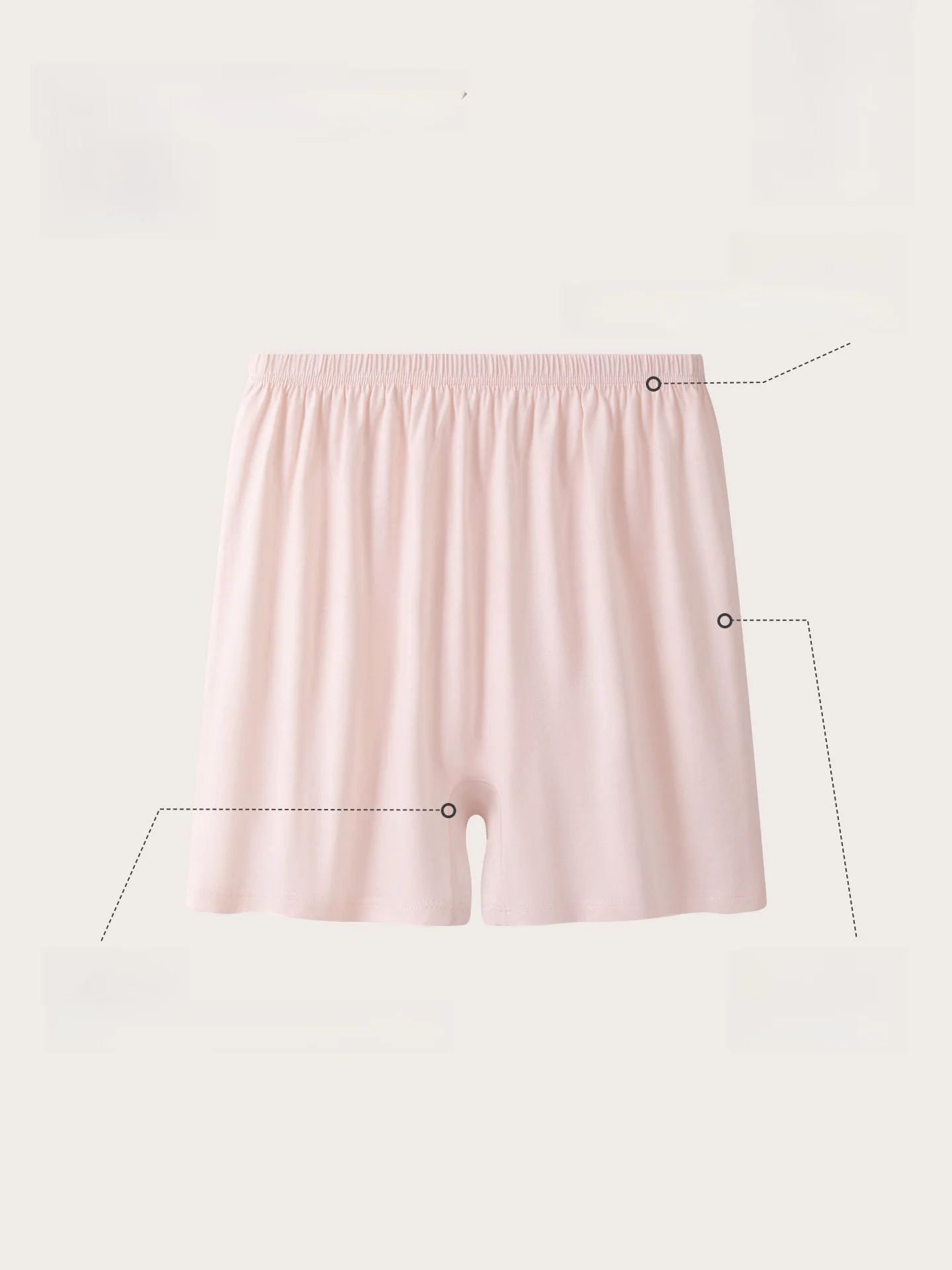 純綿使用の抗菌通気性ショートパンツ：春夏向け平角タイプの快適性とフィット感を徹底解説