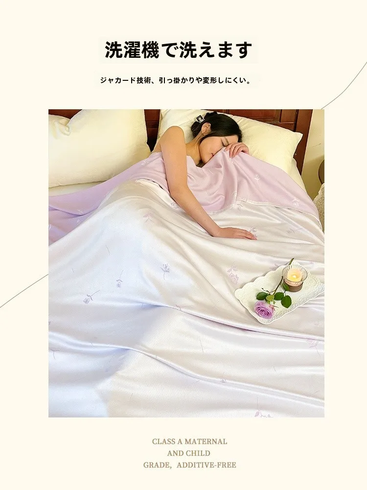 昼寝のとき、ひんやり感をどう選ぶ？竹繊維冷感ブランケットがもたらす、心地よい夏のひととき