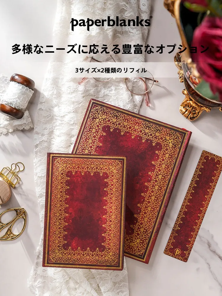 レトロな赤色ソフトカバー手帳：アントレシャスタイルの日程管理に最適な選択肢