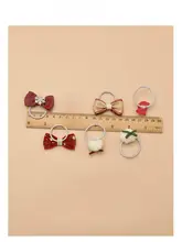 ヘアゴム キッズ ガールズ 可愛い クリスマス 髪に優しい 跡が残りにくい