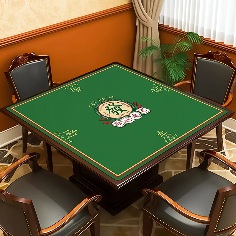テーブルゲームで家族の笑顔を育てるには？正方形麻雀テーブルクロスの選び方と活用法