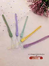 スマホ用 ショート腕紐【液体シリコン製・丈夫・ユニセックス】