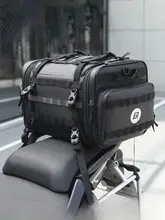 汎用バイクリアシートバッグ【ライディング用・収納力抜群】