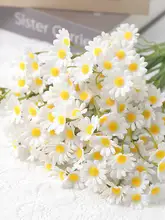 リアルな花感！洋甘菊と雏菊の造花【リビング・ダイニング用装飾】