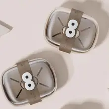 旅行用ソープボックス【持ち運び可能・蓋付き・水切り機能・かわいいデザイン】