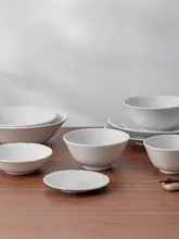 シンプルな青白磁の和風陶器プレート【フルーツ用・美濃焼】