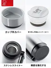 希诺 ステンレス製 大容量 保温水筒【車載・携帯・アウトドア・家庭用】