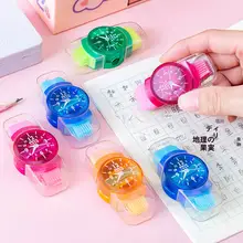 子供用カートゥーンウォッチ型多機能鉛筆削り【かわいいデザイン・幼稚園向け】（セットアップ対応）
