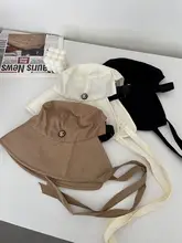 広つばリボン付きレディースフィッシャーハット【UVカット・軽量・後ろでまとめ髪対応・夏用】