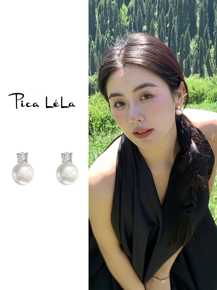 5連パールピアスの高級感と実用性：Pica Lelaの純銀製パールデザインを徹底解説
