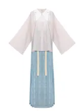 【観止織り】翡翠蝶明朝漢服