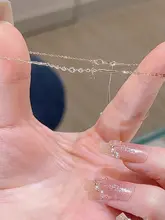 S925純銀製 極細デザインブレスレット【女性用・上品で洗練された印象】