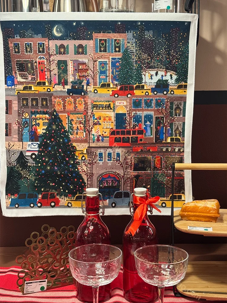 ラインクリスマス背景をどう選ぶ？シンプルな植物風背景布が、写真やフォトフレームに最適な理由