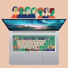 HUAWEI MagicBook14用キーボードカバー【小人デザイン・MateBook13s/D15/xPro対応】