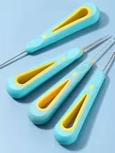 靴修理用シリコン製穴あけ不要の針とフック【手作業対応・底加工用】