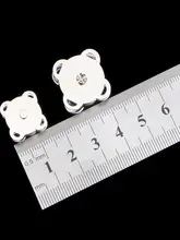 強力マグネットフラワー型ボタン【バッグやアパレル用・手縫い対応・隠しボタン】