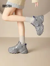 平底ハイヒールレースアップシューズ【丸いつま先・素材コンビネーション・冬用】