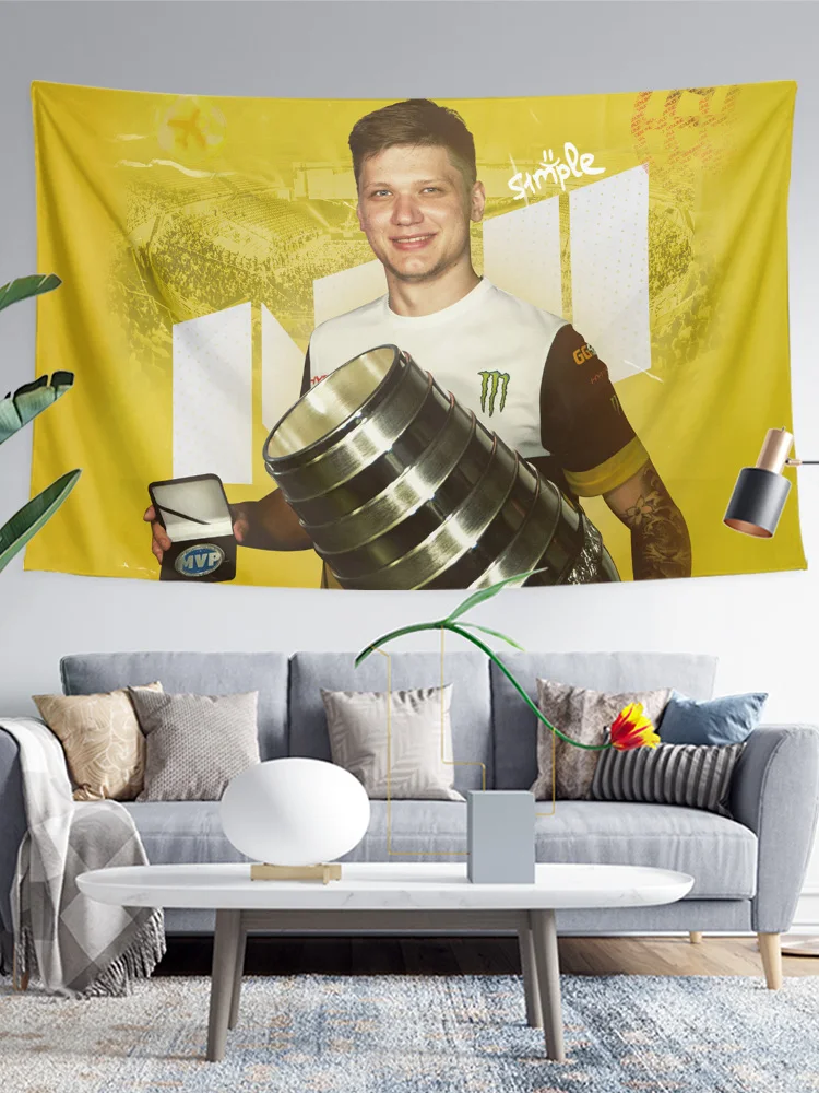 CSGO選手Navi s1mple 写真アート ポスター：プロゲーマーのインテリアに最適な壁掛けデザイン