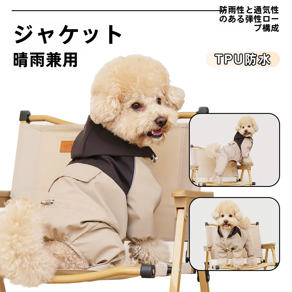 犬のお散歩グッズをコスパ良く揃える方法｜晴雨兼用レインコートの選び方と実際の使い方