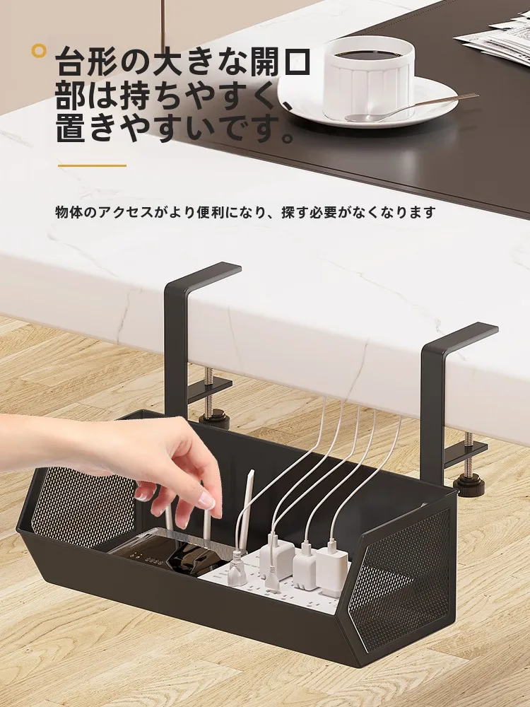 デスク下配線整理器：LANケーブルカテゴリとswitch置き場の最適な収納解決策