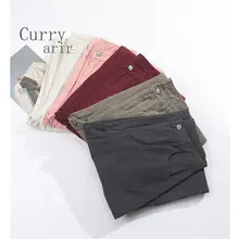 カジュアルなデザインの水泥灰色工装パンツ【ハイウエスト・ゆったり・ポケット付き・ストレートシルエット】