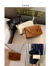 レディース 本革製 ハンドル付きスクエアバッグ【シンプルなデザイン・バケツ型】
