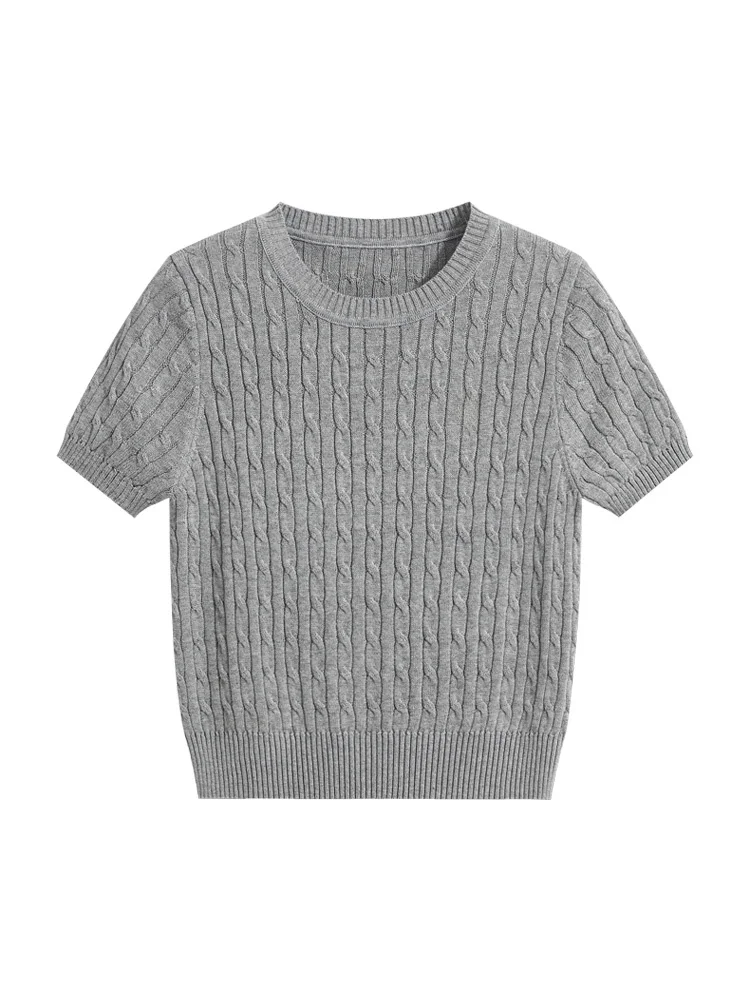 グレー ニット は 夏用短袖ニットTシャツとしての実用性と着こなしのバランスをどう評価するか