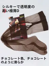 極上の柔らかさ！透け感のある夏用パンティストッキング【肉色・シルクタッチ・Tバック】