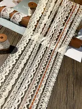 繊細な片側無弾性細線コットンレース【全棉・ハンドメイド・DIY用布装飾】
