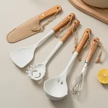 シリコン キッチンツール セット ミニ フライ返し おたま 小型鍋用 コンパクト 一人暮らし 学生 「onlycook」