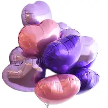 大きな赤いハート型のアルミ風船【パーティー装飾・結婚式・誕生日用】