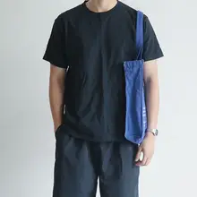 環境に優しいキャンバスバッグ【肩掛け・復古刺繍・ラップファスナー付き】