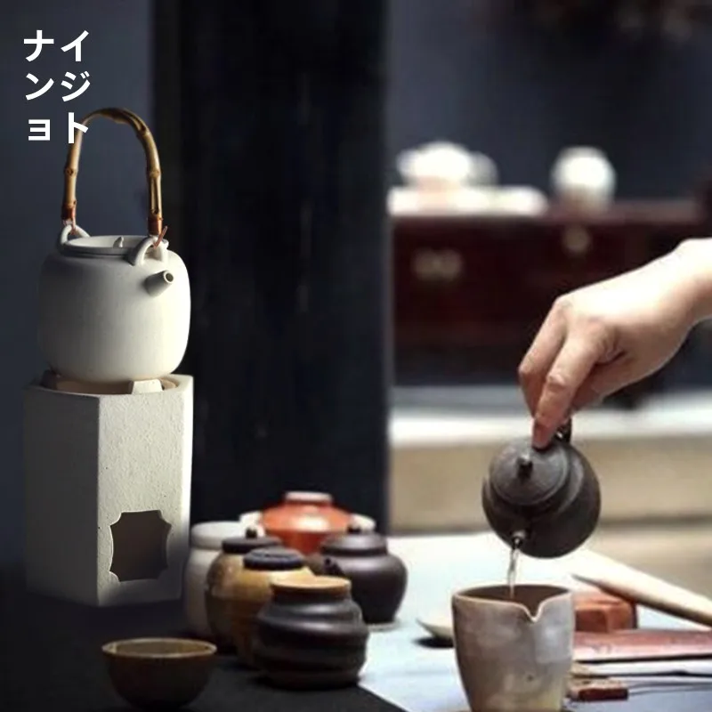和風炭炉 陶製茶器：紅泥スタイルの煮茶用木炭ストーブの実用性と維持管理