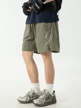 ハーフパンツ メンズ 速乾 薄手 ゆったり スポーツ ランニング ジム バスケットボール カジュアル 夏「WASSUP」