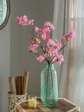 桜 人工花 リビング装飾 食卓 用途ラグジュアリー セッティング