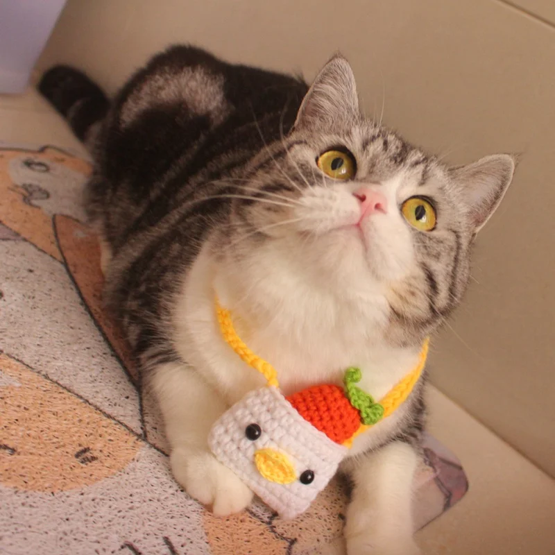 猫のアクセサリーで心を癒すには？かわいいキャロットチキンネックバッグの選び方と使い方