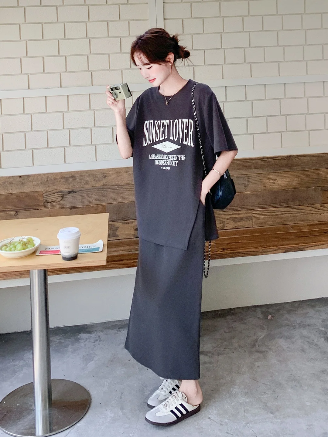 ティアードシャツワンピース コーデ どうやって着る？