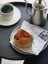 三角形使い捨て紙袋【厚手・サンドイッチ・ハンバーガー用・防油・食品用・クラフト紙】