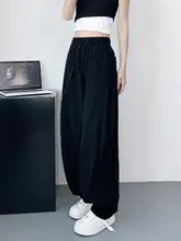 フィットのレディースワイドレッグパンツ【薄手・アイスシルク・UVカット・ダンス・スポーツ用】（セットアップ対応）