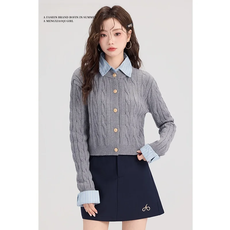 大人可愛い服 50代コーデ 完全ガイド｜グレーニットカーディガンの着こなし術