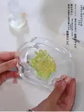 琉璃製 十二花神の置物【高級茶卓装飾・手作り茶具アクセサリー】