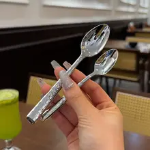 和風ハンマーポイント 1810 ステンレス スプーン