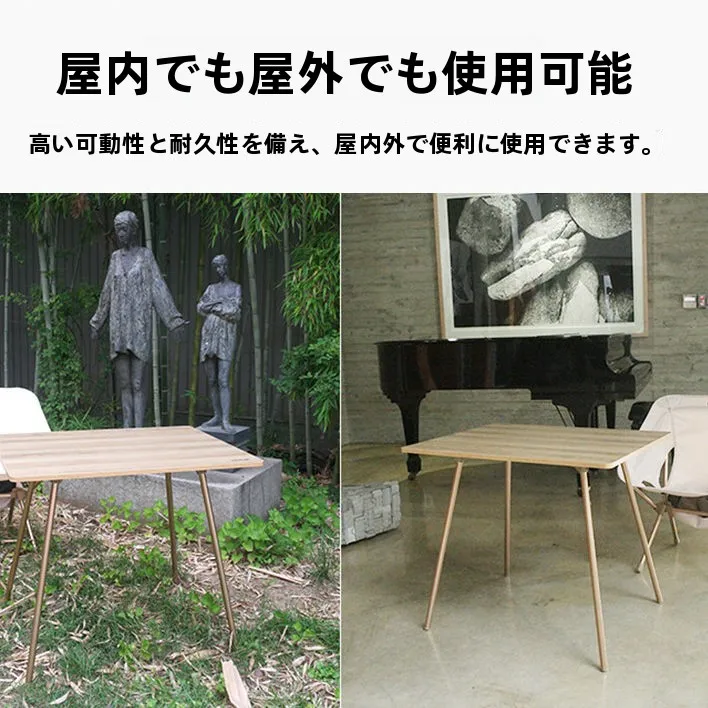キャンプやオフィスで寒さに強いテーブルは？軽量DACポールアウトドアテーブルの選び方
