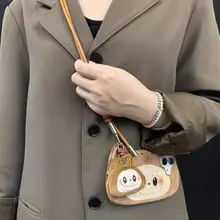 可愛いキャラクターのiPhone用ハンドバッグ風ケース【レトロデザイン・斜め掛け対応・保護機能あり】