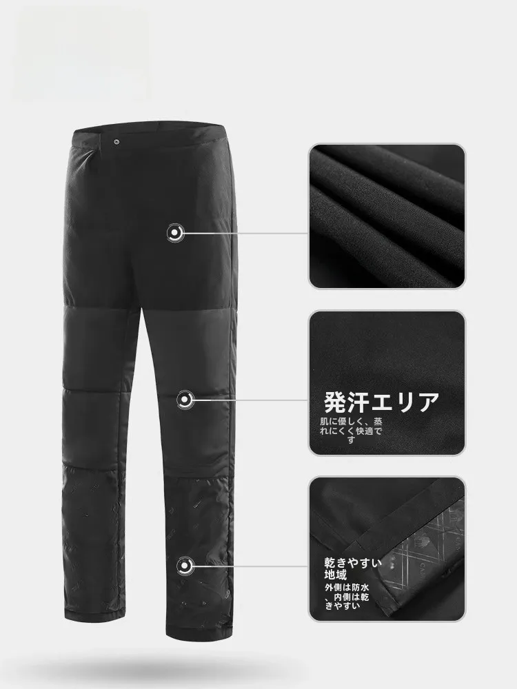 Camel 防風防水スキー登山パンツ：暴風雨レベルの防水性と裏起毛による冬期保暖性能
