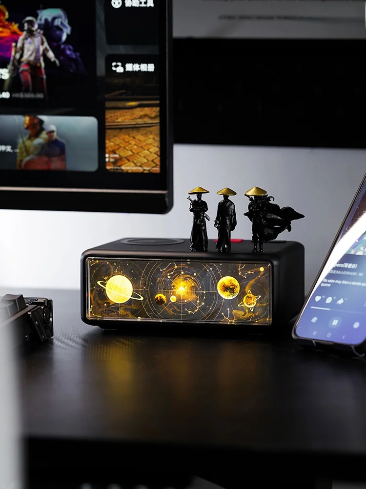おしゃれな集音器：シンプルデザインのBluetoothスピーカーがインテリアに溶け込む